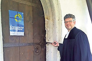 Seelsorger auf Zeit: Oliver Beckmann hat sich für zwei Wochen um Protestanten im österreichischen Maria Wörth gekümmert.