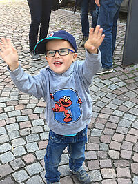 Julian, fünf Jahre.