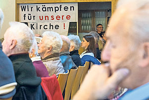 Gut besucht: Die Gemeindeversammlung am 13. Februar in Konken. Foto: Hoffmann