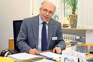 Seit einem halben Jahr im Amt: Vorsteher Günther Geisthardt. Foto: Landry