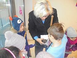 Erfahrungen mit dem Tod von Tieren haben auch Kinder der protestantischen Kindertagesstätte in Wörth gemacht.
