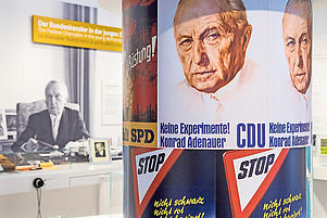Wollte Nationalsozialisten in die Bundesrepublik integrieren: Konrad Adenauer. Foto: epd