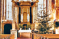 Altar des Anstoßes: So sah es fast 250 Jahre in der Schlosskirche aus. Foto: Archiv