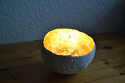 So könnte das Kerzenlicht aussehen...