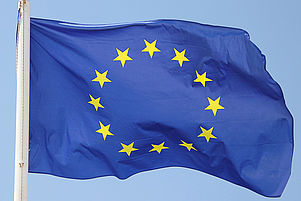 Flagge der Europäischen Union.