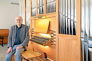 Fürsprecher: Christoph Keggenhoff, Vorsitzender der Vereinigung der Orgelsachverständigen, ist fasziniert vom Orgelklang. Foto: Landry