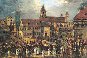 Allein die Heilige Schrift: Unionszug 1818 in Kaiserslautern. Foto: Archiv