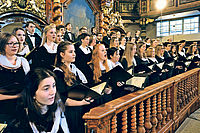 Spitzenleistungen auch dank Förderverein: Die Jugendkantorei führte zum Reformationsjubiläum Bachs h-Moll-Messe auf. Foto: Landry